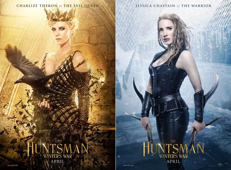 Huntsman: Winter's War izdaja nove filmske plakate