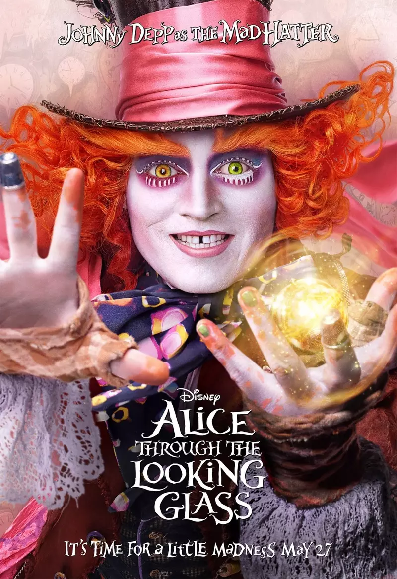 Johnny Depp sebagai The Mad Hatter