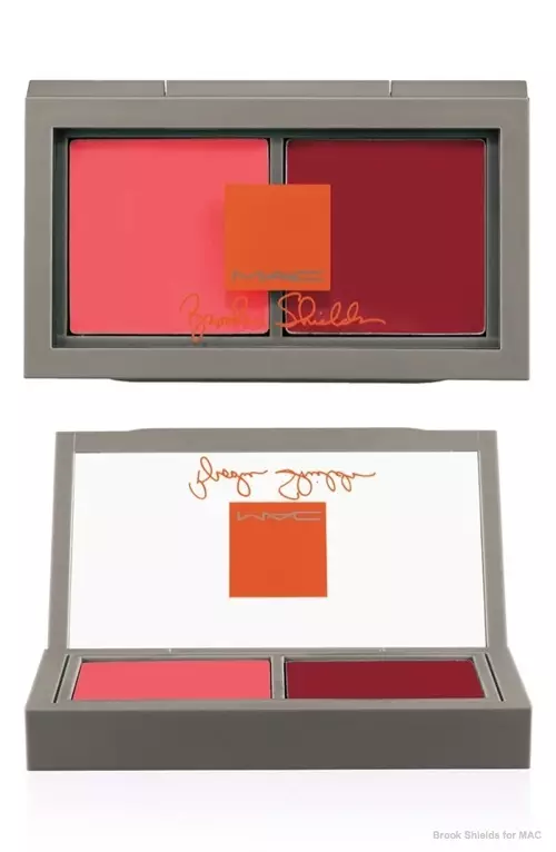 Brooke Shields kanggo Base Warna Krim MAC 'Cherished' (Edisi Terbatas) kasedhiya ing Nordstrom kanthi rega $31.00