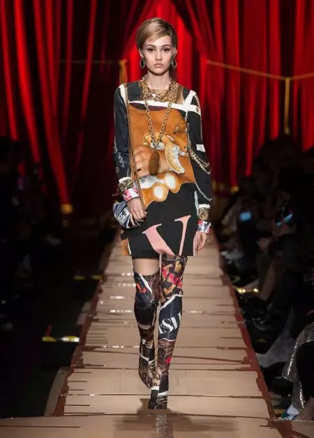 Moschino Imayang'ananso Mafashoni Obwezerezedwanso ku Fall 2017