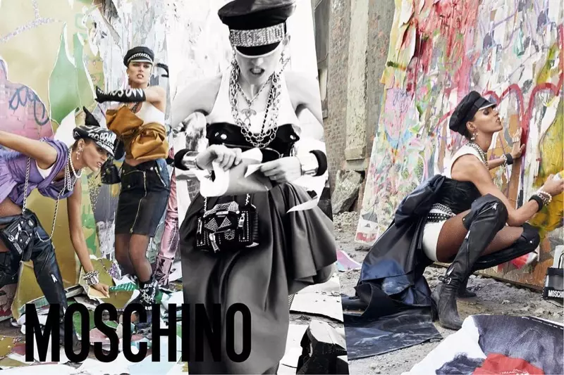 حملة Moschino لخريف وشتاء 2016 تنزل إلى الشوارع