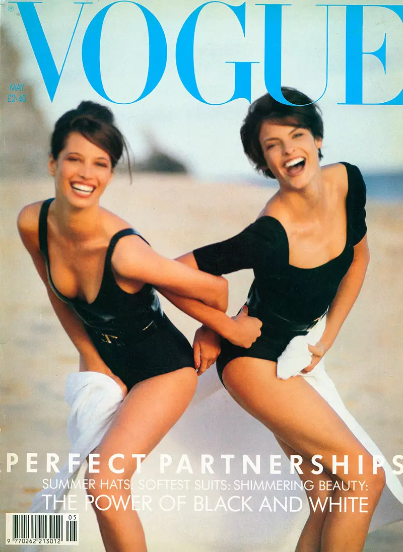 Vogue UK May 1990 Cover