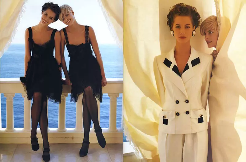 Rückblick Donnerstag | Linda Evangelista & Christy Turlingtons Chanel-Anzeigen sind sehr 90er Jahre