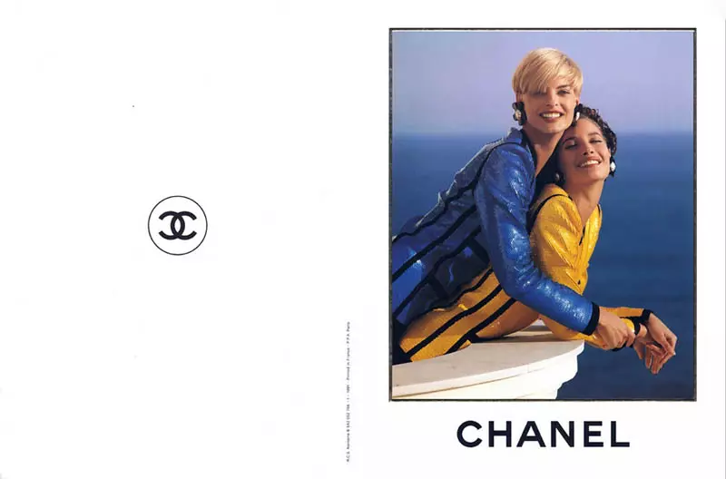 تھرو بیک جمعرات | Linda Evangelista اور Christy Turlington's Chanel اشتہارات بہت 90 کی دہائی کے ہیں۔