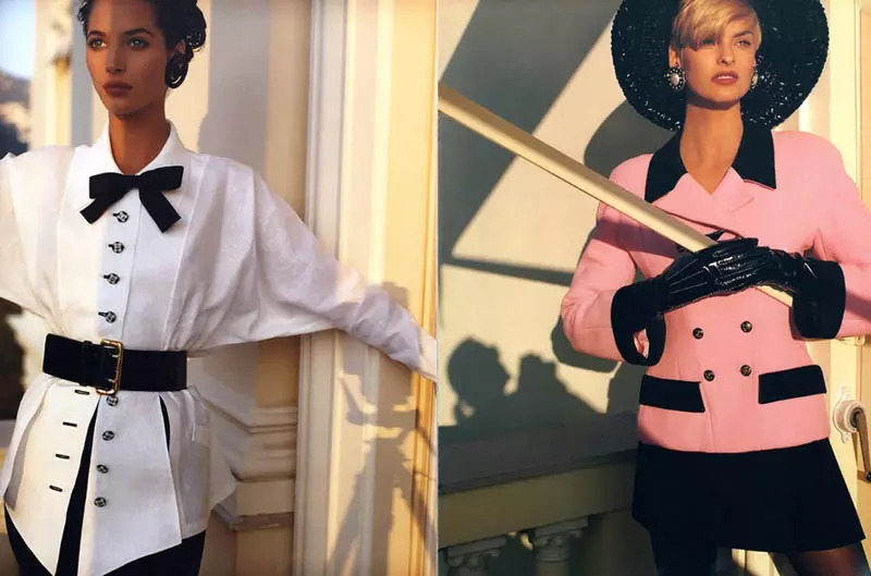 تھرو بیک جمعرات | Linda Evangelista اور Christy Turlington's Chanel اشتہارات بہت 90 کی دہائی کے ہیں۔