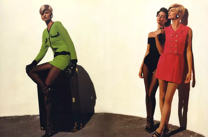 Throwback ngoLwesine | Linda Evangelista & Christy Turlington kaThixo Chanel Ads Are Kakhulu 90s