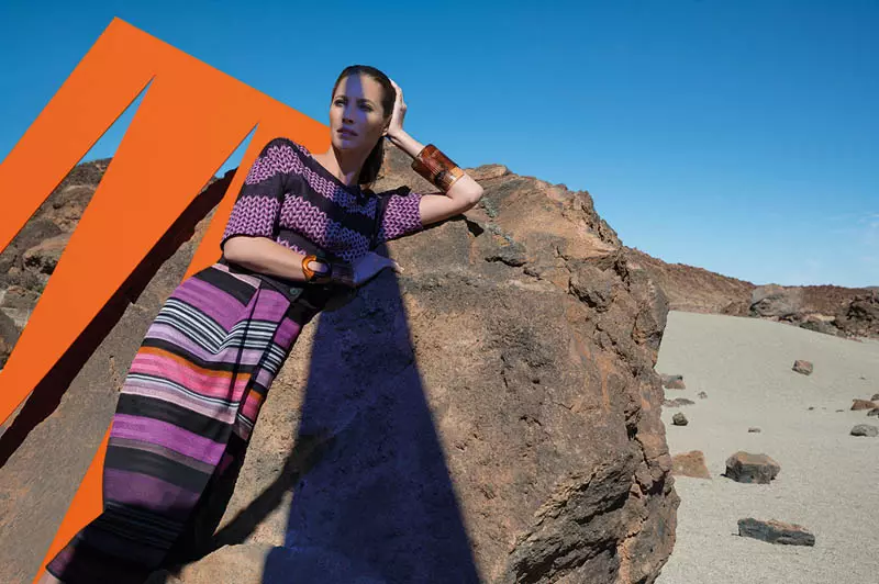 Christy Turlington Nyeredzi muMissoni Spring/Zhizha 2014 Campaign