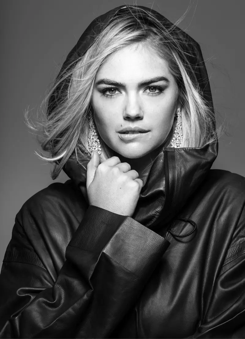 Kate Upton omfamnar Athleisure Mode för redaktör