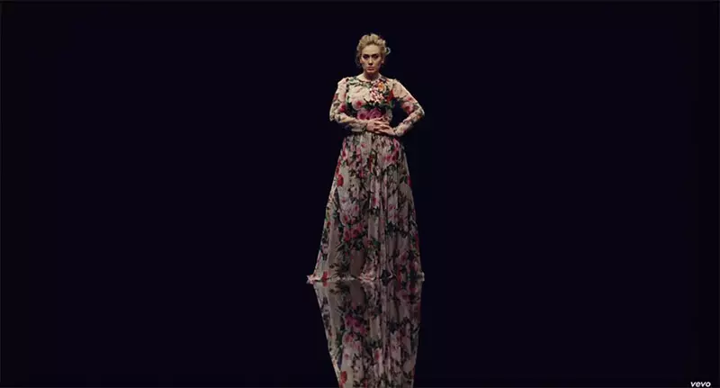 Adele 'Send My Love' Music Video Dress Designer