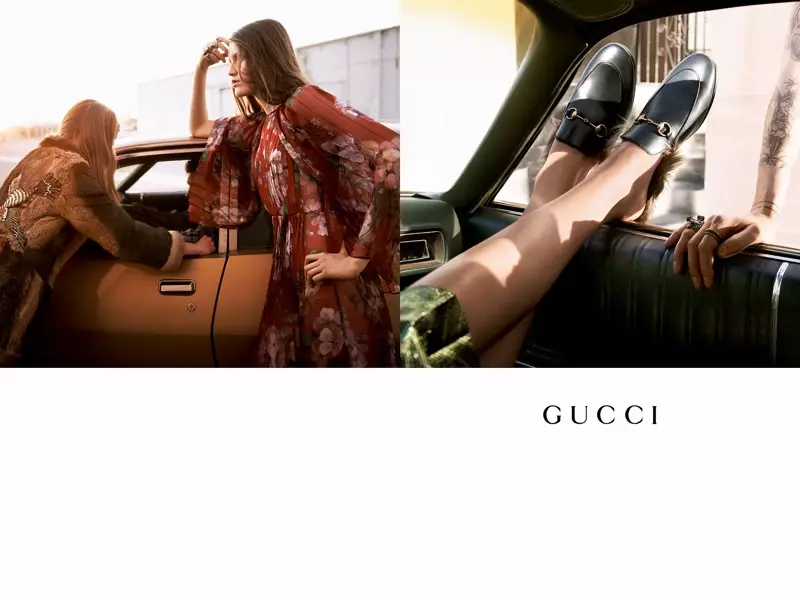 Gucci-ning 2015 yil kuzidagi kampaniyasidan olingan surat