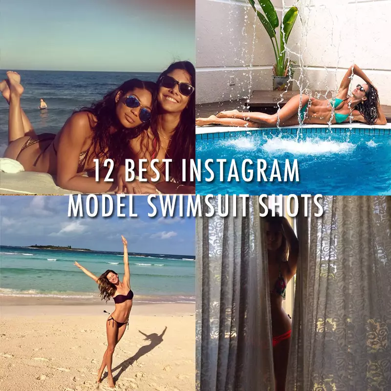 12 Model Swimsuit ing Instagram