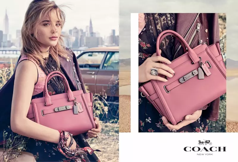 Chloe Grace Moretz estrela a campanha primavera-verão 2017 da Coach