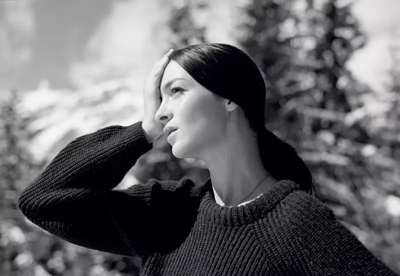 Mariacarla Boscono posa para Hermes Catálogo Otoño/Invierno 2013