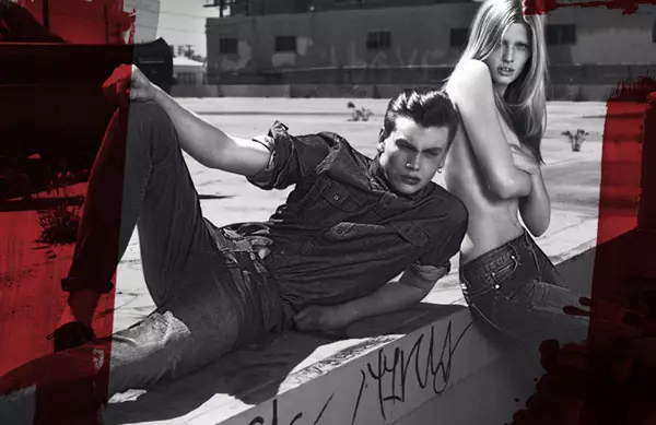 Calvin Klein Jeans 2010 秋季廣告大片 | Mert & Marcus 的勞拉·斯通