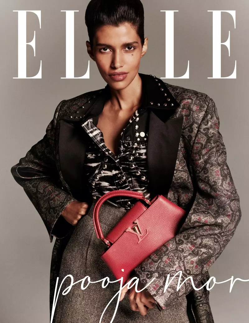 Pooja Mor Models On-Trend Styles for ELLE India