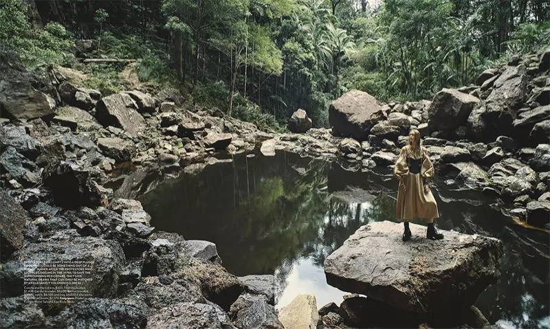 Gemma Ward와 그녀의 가족은 Vogue Australia를 위해 Bryon Bay를 탐험합니다.