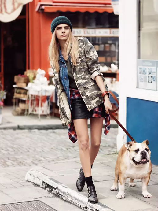 Cara Delevingne diventa casual per la campagna Pepe Jeans Autunno 2013