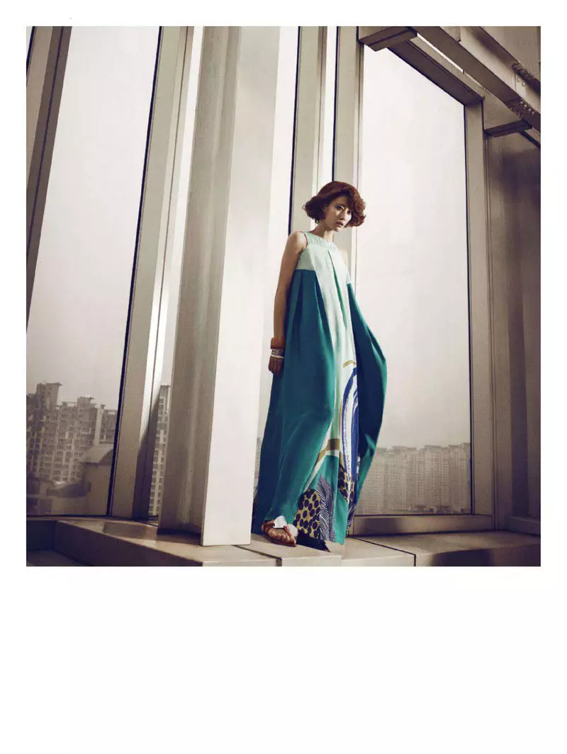 Sera Park od Lee Seungyeopa za Harper's Bazaar Korea, februar 2011