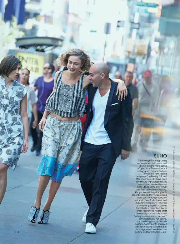 Raquel Zimmermann Ya Haɗu da Masu Zane don Peter Lindbergh's Vogue US Shoot