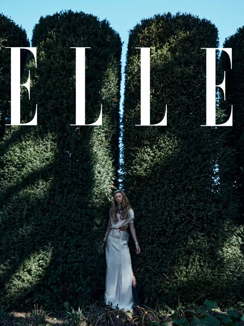 Lia S Models Chic Ensembles for ELLE Bulgaria