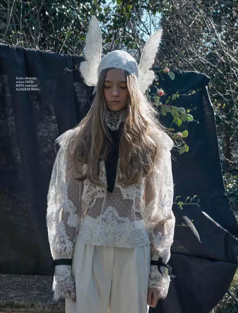 Lia S Models Chic Ensembles for ELLE Bulgaria