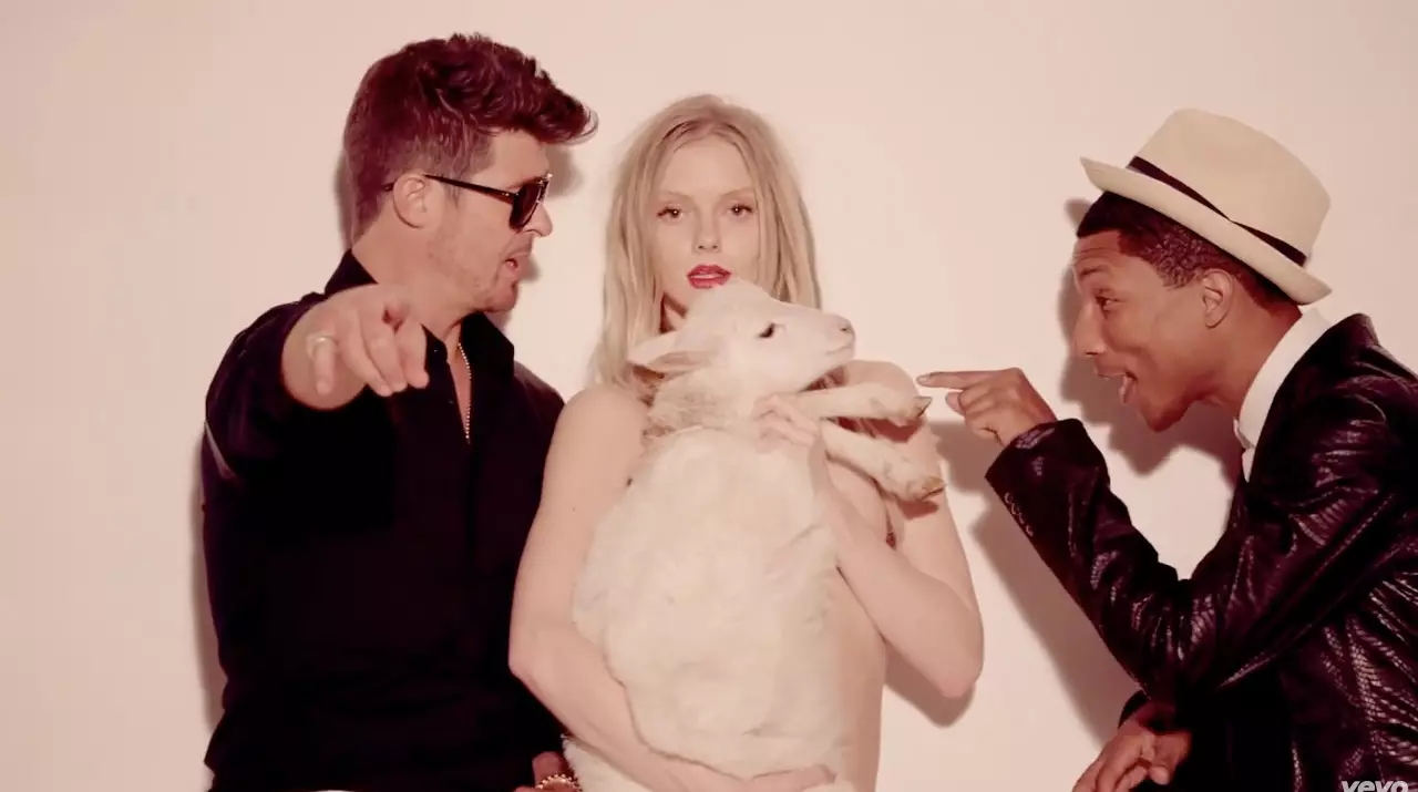 Blurred Lines Video Star Elle Evans Interview