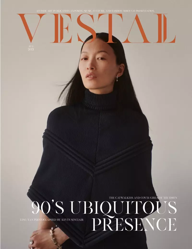 90aj piktogramoj Amy, Shirley & Ling Prenu la Spotlumon por Vestal Magazine