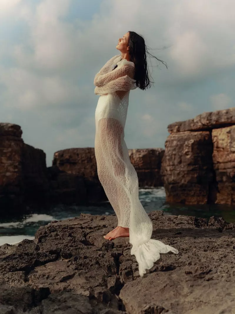 Ali Honcharuk Modèl Seaside Styles pou Marie Claire Turkey