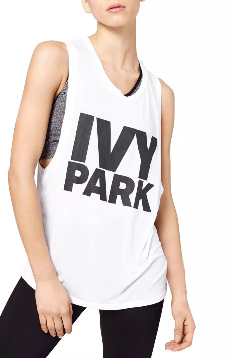 Ivy Park Logo Jersey ojò Top