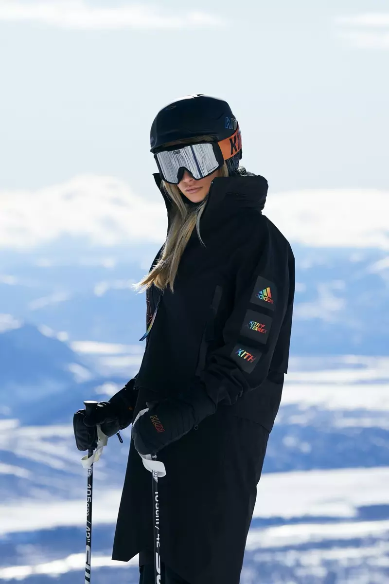 Josie Canseco lägger upp i Kith x adidas Terrex-kampanj