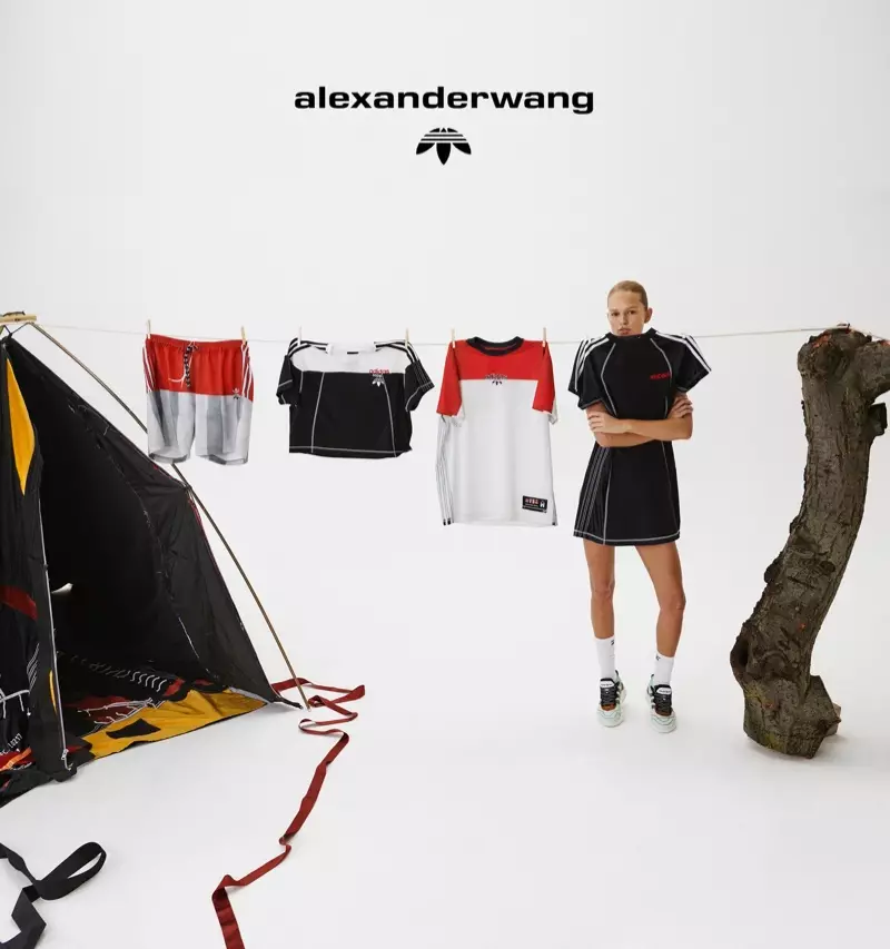 Ji adidas Originals ji hêla Alexander Wang Collection 4 ve xuya dike