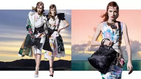 Prada च्या Surreal Fall 2016 मोहिमेत 27 मॉडेल आहेत