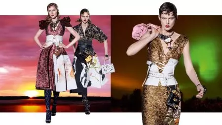 В рекламной кампании Prada Surreal Fall 2016 приняли участие 27 моделей