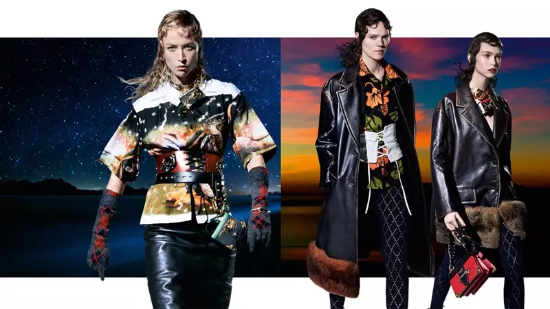 Prada's surrealistische herfst 2016-campagne met 27 modellen