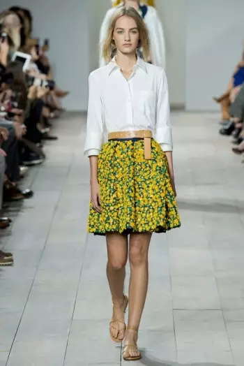 Michael Kors Draws on 50s Americana pikeun Spring 2015