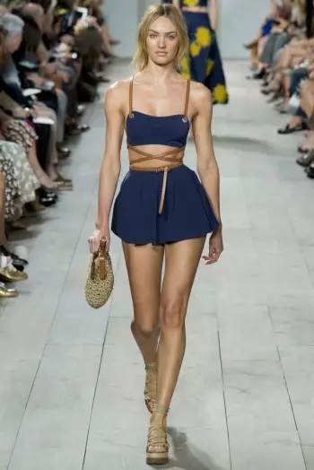 Michael Kors tekent op 50s Americana foar Spring 2015