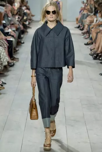 Michael Kors tekent op 50s Americana foar Spring 2015