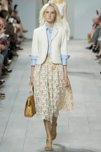 Michael Kors tekent op 50s Americana foar Spring 2015