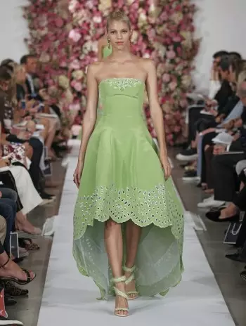 Oscar de la Renta's Garden Delights voor het voorjaar van 2015