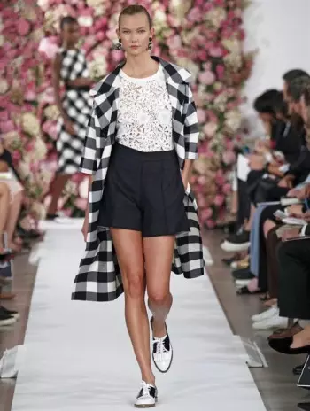 Oscar de la Renta को वसन्त 2015 को लागि बगैंचाको आनन्द