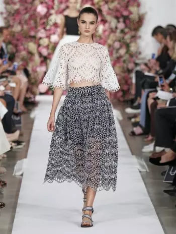 Oscar de la Renta's Garden Delights kanggo Spring 2015