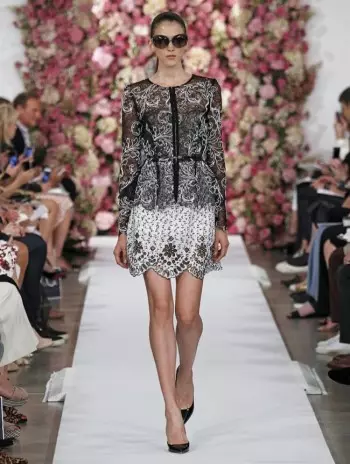 Les délices du jardin d'Oscar de la Renta pour le printemps 2015