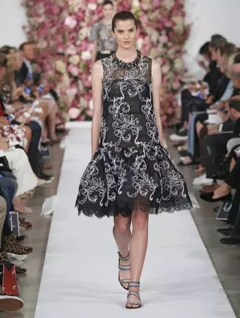 Oscar de la Renta को वसन्त 2015 को लागि बगैंचाको आनन्द