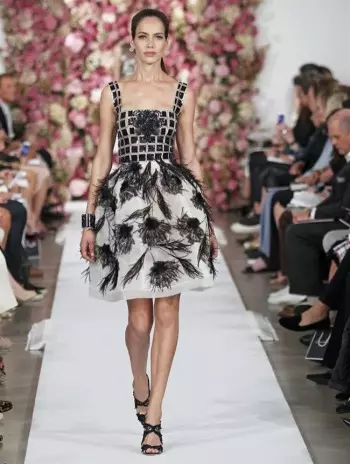 Les délices du jardin d'Oscar de la Renta pour le printemps 2015