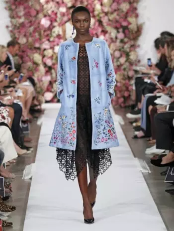 Garden Delights di Oscar de la Renta per la primavera 2015