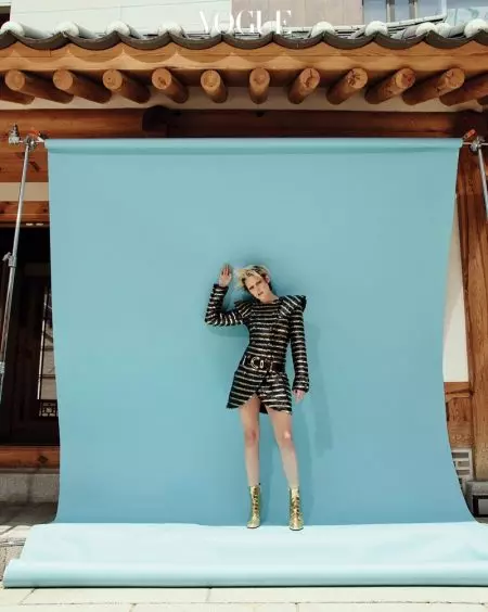 Caitheann Kristen Stewart Chanel Métiers d'Art do Vogue Korea