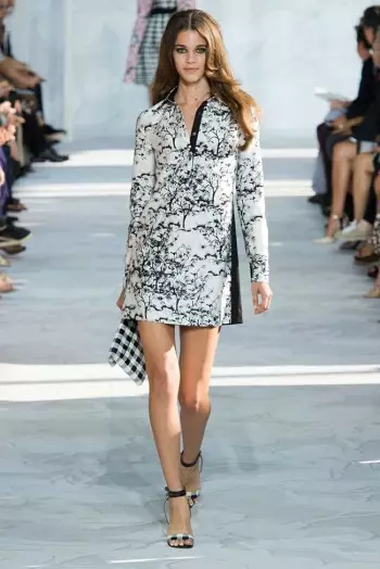 Diane Von Furstenberg fai o estilo de día para a primavera de 2015