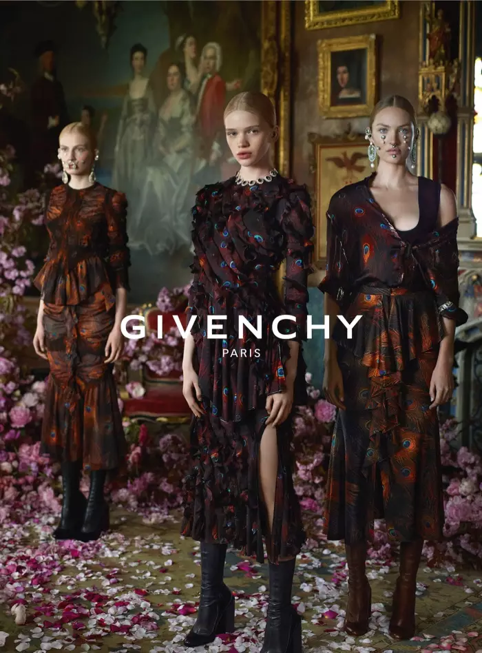 Givenchy 2015. őszi/téli hirdetési kampány Candice Swanepoellel