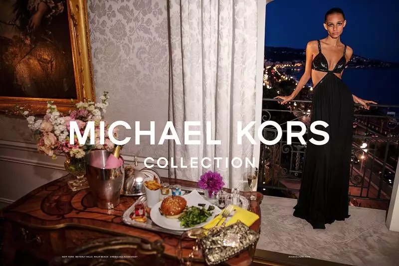 Binx Walton Stären am Michael Kors Fréijoer-Summer 2019 Kampagne