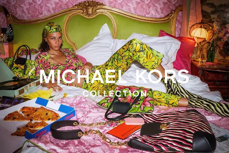 Mynd úr auglýsingaherferð Michael Kors vorið 2019